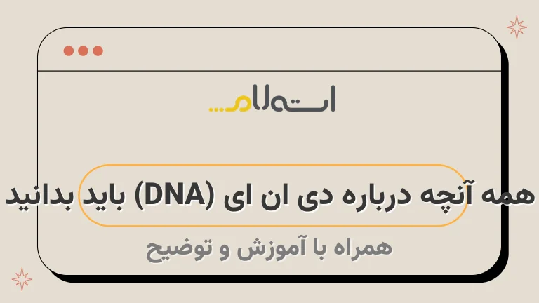 همه آنچه درباره دی ان ای (DNA) باید بدانید